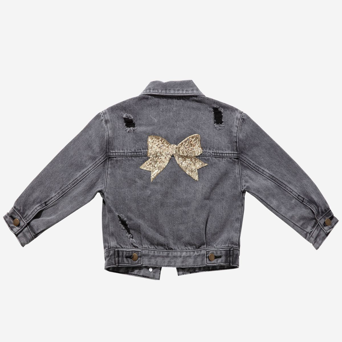 Patched Denim Jacket